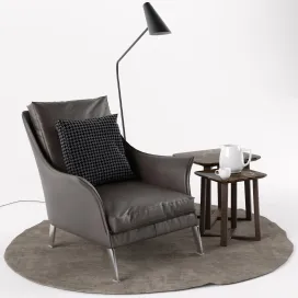 Flexform boss armchair